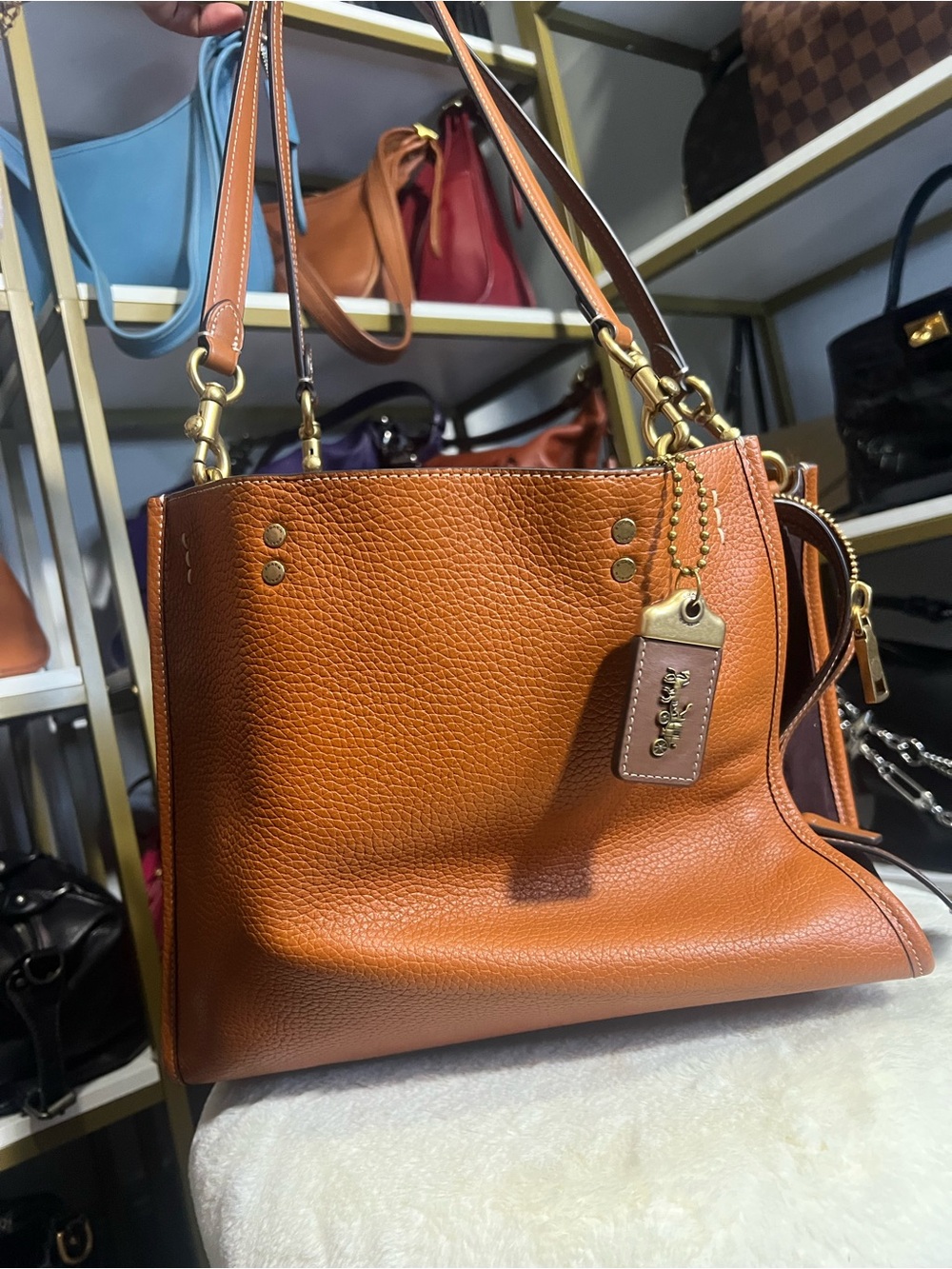 Coach Rogue 30 Burnished Amber